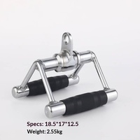 Accessoires de machine à câble en acier massif pour triceps, pour la musculation en salle de sport