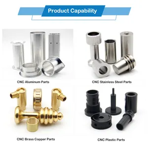 Machining Parts Mass Production Metal Fabrication CNC Service Custom Precision Machining Milling Stainless Steel Turning Parts CNC Machined Part