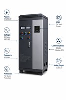 Armoire de commande de démarreur progressif JOEPOWER 22-250kW ES EZ SMRQ9-GA, panneau de démarrage progressif triphasé 380V/415V avec protection IP54