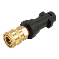 Lavor Bosch Adaptateur pour pistolet à haute pression Lance à mousse de neige Connecteur à baïonnette 1/4 \ "Outils de nettoyage rapide de voiture