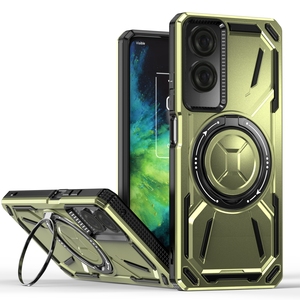Custodia per telefono antiurto ibrida rinforzata con anello magnetico e design alla moda per <span class=keywords><strong>TCL</strong></span> 50 <span class=keywords><strong>SE</strong></span> 4G - Product Image 3