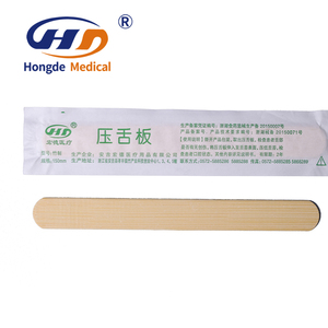 Alingua depressore medico produttore all'ingrosso in legno cina usa e getta eco-friendly CE assistenza medica ospedale medico lancette - Product Image 1