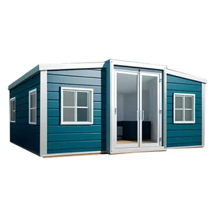 Factory Direct Supply 40Ft Mobile Home Caravan Portable Houses 3 Bedroom Expandable Container House