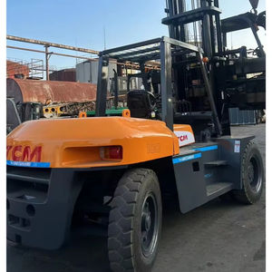 Chariot élévateur TCM FD100 10 tonnes TCM en bon état chariot élévateur à fourche diesel en bon état à vendre - Product Image 1