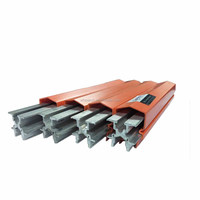 Système de barres conductrices en aluminium robustes 1000A pour grandes grues aériennes et moulins