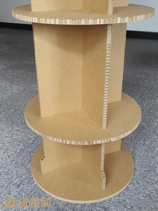 Bán chạy nhất hiện đại sáng tạo bảng sóng có thể gập lại Trọng lượng nhẹ tùy chỉnh Lưu trữ giá thân thiện với môi hiển thị trang trí đứng - Product Image 3