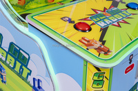 Jeu amusant pour enfants à pièces 2 joueurs Crossing road arcade jeu de rachat vidéo avec écran LCD 55 pouces