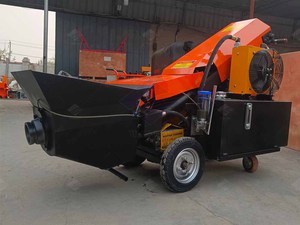 Columna de construcción Bomba de hormigón pequeña Mortero eléctrico Bomba de transporte de hormigón pequeña - Product Image 5