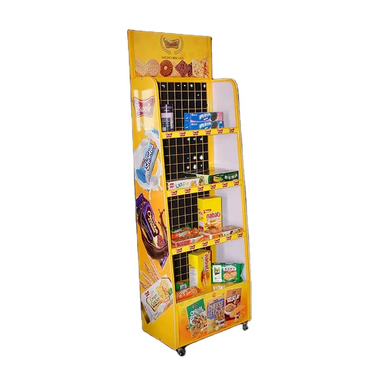 Chocolade Of Zeewier Pop Up Display Stand/Pop Up Winkel Display/Pop Vloer Display Rack Voor Snacks