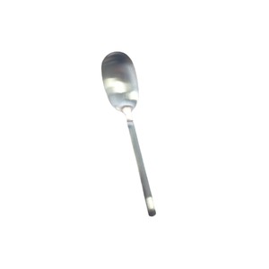 Cuillère à mangue en acier inoxydable, cuillère à bibimbap coréenne, cuillère de table domestique, cuillère à dîner, cuillère, cuillère à légumes à long manche - Product Image 5