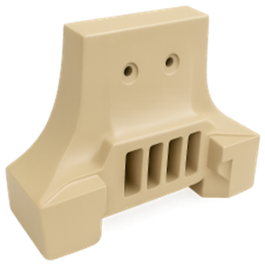 Bloque de hierro fundido de contrapeso CI de 8 toneladas, soporte de carga pesada para grúas y maquinaria de construcción, producto de servicios de fundición - Product Image 1