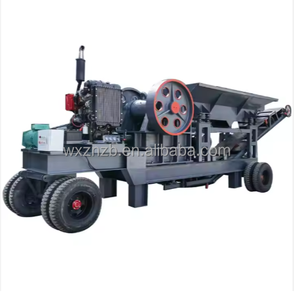 Japon Mobile Crusher Machine Stone Crawler Mobile Tracked Breaking en Chine pour <span class=keywords><strong>Stibnite</strong></span> Gold Ore - Product Image 2