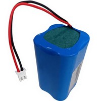 Paket Baterai Custom ICR18650 3.7volt 3.7V 10Ah 18650 1s4p dengan Steker 2Pin