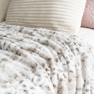 Cheetah Print <strong>Throw</strong> Blankets Faux Fur <strong>Extra</strong> <strong>Large</strong> <strong>Throw</strong> Blanket 50x60inches Bed Blanket Sand Leopard Printing - Product Image 5