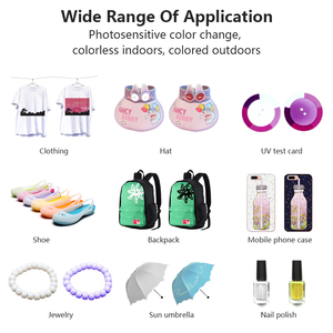 Nhiệt nhạy cảm sắc tố thermochromic Thuốc nhuộm màu sắc thay đổi sắc tố bột cho sơn - Product Image 5