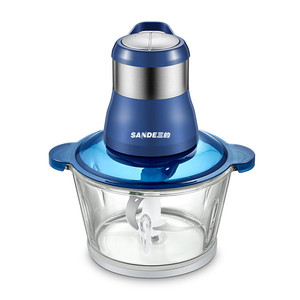 استجابة ممتازة مخصصة 1.8L جديد المنتج اللحوم طاحونة المفرمة الكهربائية اللحوم المطاحن قطاعة اللحم - Product Image 1