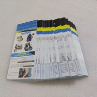 Folleto de papel impreso personalizado, manual, Folleto