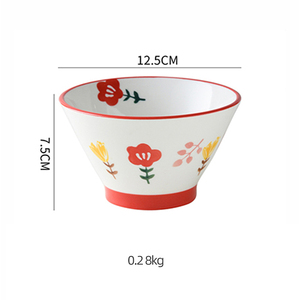 Cuenco de Ramen de cerámica ecológico de estilo <span class=keywords><strong>japon</strong></span>és Cuenco de arroz de fideos antiescaldado lindo <span class=keywords><strong>para</strong></span> viajes - Product Image 6