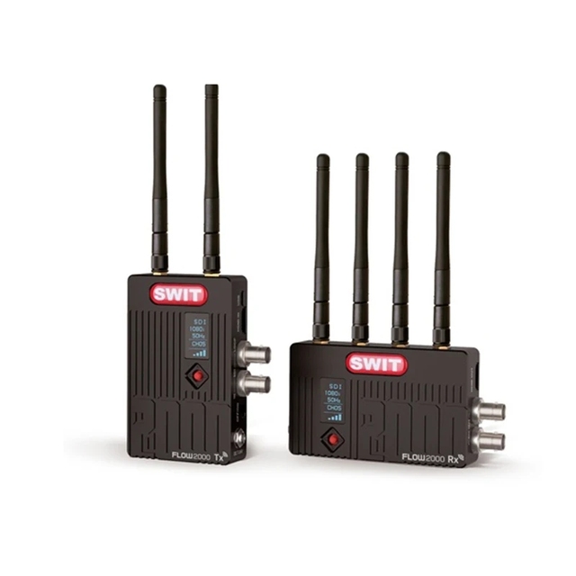 SWIT FLOW2000 SDI Wireless Transmission System for 2000ft/600m Camera Image Wireless HD Video Transmitter Receiver