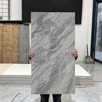 Panneau mural en pierre flexible MCM 120x60cm Beige Blanc Gris Travertin Pierre de montagne Rivière Classe A Ignifuge Anti-moisissure Revêtement