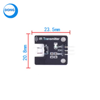 1 Juego de módulo transmisor de infrarrojos IR de 38KHz, módulo de Sensor receptor de infrarrojos Digital IR, bloque de construcción electrónico