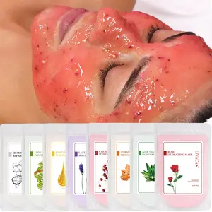 Hydrojelly Rose Soft Peel Off Skincare Beauty Brightening Jellymask Face Hydro Jelly Mask Powder
