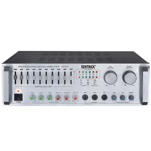 Kaliteli EQ RMS 120 Watt 2 Kanal 220 V Aktif Hoparlör Güç Amplifikatör