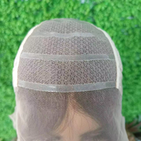 Pelucas Médicas de Cabello Humano Virgen al Por Mayor, con Gorro Transparente y Transpirable, de Aspecto Natural
