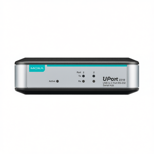 Moxa UPort 2210 Hub USB a 2 Puertos Serie RS-232 - Product Image 2