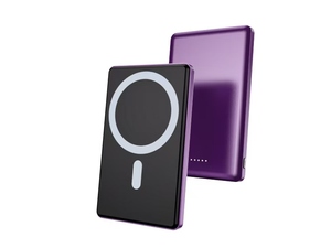 Bateria Li-Polymer 5000mAh Portátil Magnética Sem Fio para Meninas com Carregamento Rápido de 20W e Proteção Segura - Product Image 3