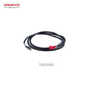 DAMAVO personnalisé 5V mâle à mâle stéréo extension câble cc chargeur de voiture cordon d'alimentation faisceau de câbles assemblage - Product Image 3