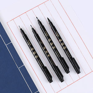 Set di Penne per Calligrafia con 4 Misure di Pennini, Penne per <span class=keywords><strong>Lettering</strong></span> Flessibili con Ricarica, Marcatori a Pennello - Product Image 6