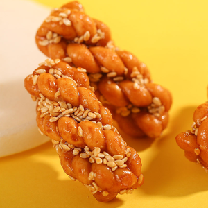 Snacks <span class=keywords><strong>a</strong></span> Base de Trigo, Sabor Original, Galletas Trenzadas Fritas con Sabor Dulce para Venta al por Mayor - Product Image 3