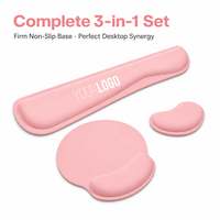Repose-poignets en caoutchouc pour clavier de jeu, taille personnalisée, protection contre les radiations, impression par sublimation, design pour le bureau et la maison