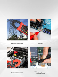 มิเตอร์วัดกระแสไฟฟ้าแบบหนีบดิจิตอลความแม่นยำสูง Uni-Trend รุ่น UT204+ พร้อมการวัดกระแสไฟฟ้ากระแสตรงและค่าความต้านทาน ผลิตในประเทศจีน - Product Image 3