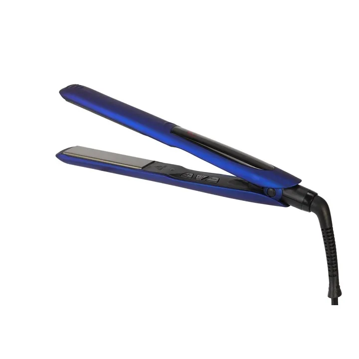 Custom Blue+Black ceramic & tourmaline or titanium PTC/MCH LCD digitally display 265-450F multifunctional hair