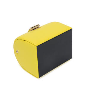 Оптовая Продажа с фабрики шкатулка для ювелирных изделий искусственная кожа розовый ящик для хранения ювелирных изделий емкость трехслойный ящик для хранения - Product Image 2