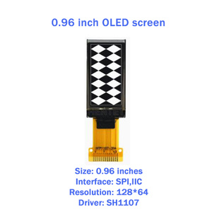 Nieuwe BOM 0.96 inch OLED displaymodule 64*128 LCD module OLED module scherm SH1107 - Product Image 2