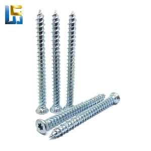 สกรูคอนกรีตเหล็กกล้าคาร์บอนชุบสังกะสีแบบ Torx - Product Image 4