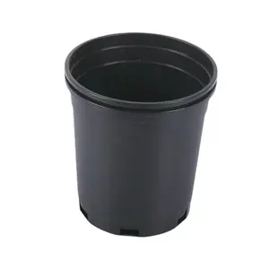 1 2 3 4 5 7 10 15 20 25 galloni vaso a buon mercato serra vivaio giardino nero contenitore di plastica fioriera pianta vaso di fiori dalla cina