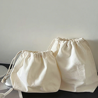 Sacs en mousseline de coton recyclé écologiques sur mesure avec cordon et logo OEM ODM, réutilisables pour emballage cadeau et bijoux, vente en gros
