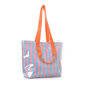 Bolsa <span class=keywords><strong>de</strong></span> Playa <span class=keywords><strong>de</strong></span> PVC a Rayas, Impermeable, para Mujer, Bolsa <span class=keywords><strong>de</strong></span> Hombro Grande y Colorida para Piscina, Verano, Viajes, Fácil <span class=keywords><strong>de</strong></span> Limpiar - Product Image 4