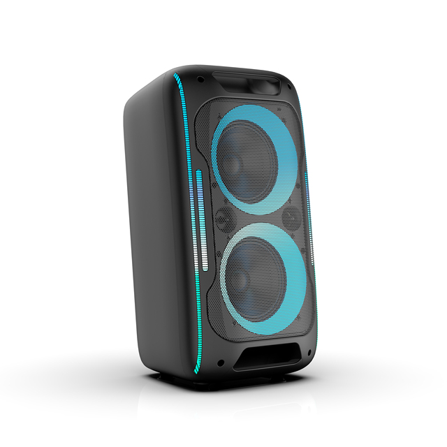 V Compact Double 6.5-Inch Speaker with Portable Wireless Studio DJ Party Speaker