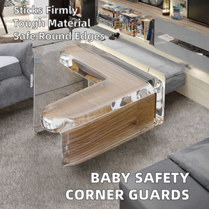 Protectores de Esquinas de Silicona para Muebles de Bebé, Protectores de PVC con Adhesivo para Mesas, Protectores de Bordes para Cuartos de Niños - Product Image 2