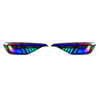 Feux arrière LED multicolores RGB à clignotants séquentiels DRL modifiés pour Honda Civic 11e génération 2022-2025