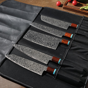 Set di Coltelli da Chef di Lusso in Acciaio Damasco VG10 a 67 Strati, 8 Pollici, Lama Affilata Giapponese, Ideale come Regalo, Vendita all'Ingrosso - Product Image 4