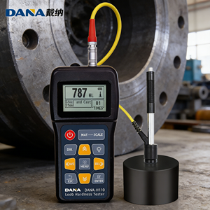 Pantalla LCD DANA H110 360 °   Durómetro Portátil de Medición Direccional, Medición Precisa de Dureza Leeb - Product Image 1