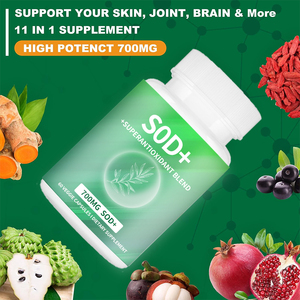 OEM Suplementos Dietéticos <span class=keywords><strong>SOD</strong></span> Cápsulas Fabricante 60 Cápsulas - Product Image 5