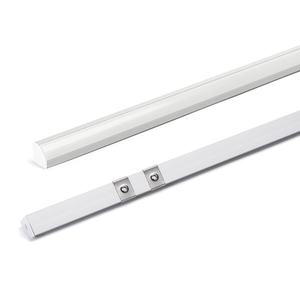 Canaleta - canaleta per strisce LED da 2m in colore argento, ideale per l'installazione di illuminazione, realizzata in materiale durevole e - Product Image 1