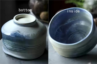 Kit de Matcha de qualité cérémonielle avec fouet en bambou, bol en céramique et outils, personnalisable avec logo, avec solution d'emballage en tiroir